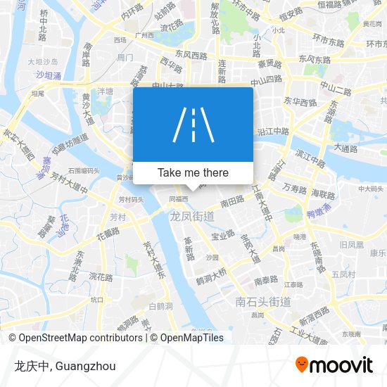 龙庆中 map