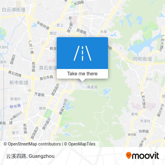 云溪四路 map