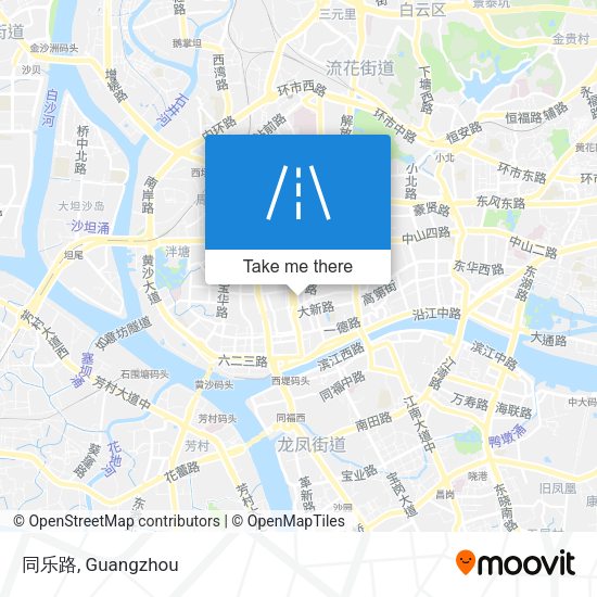 同乐路 map