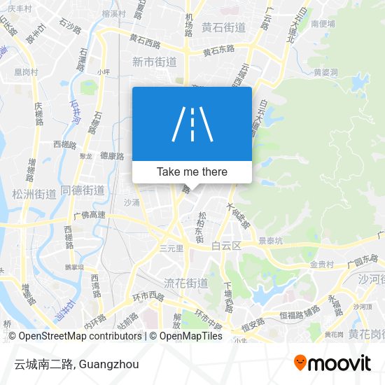 云城南二路 map