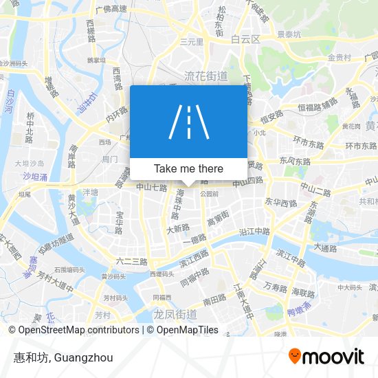 惠和坊 map