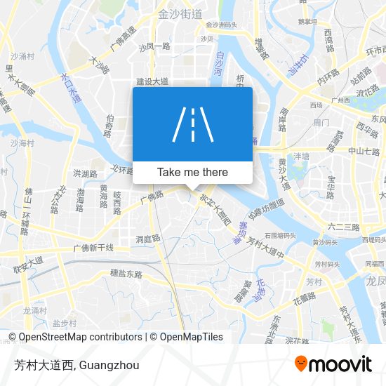 芳村大道西 map