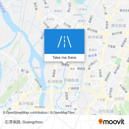 石潭南路 map