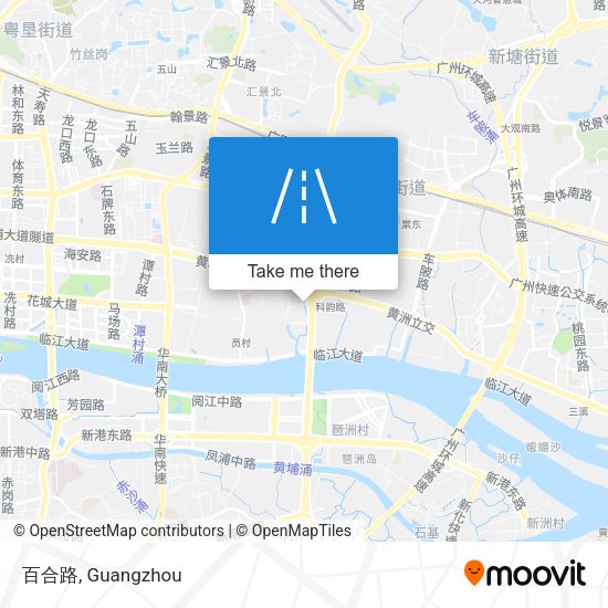 百合路 map