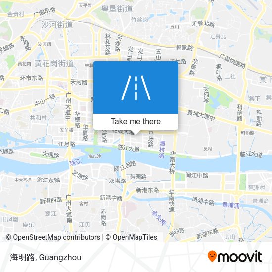 海明路 map