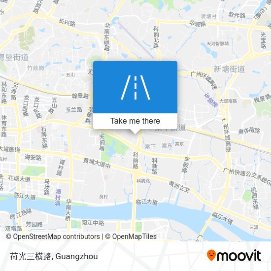 荷光三横路 map