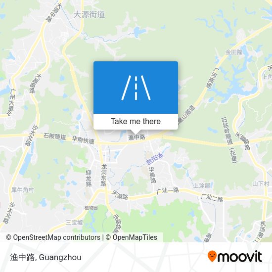 渔中路 map