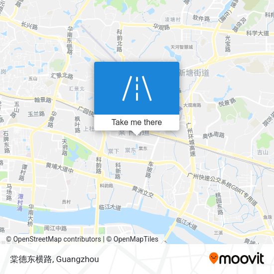 棠德东横路 map