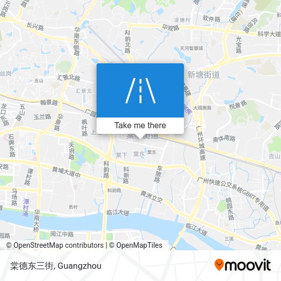棠德东三街 map