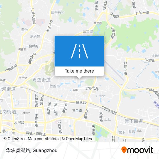 华农巢湖路 map