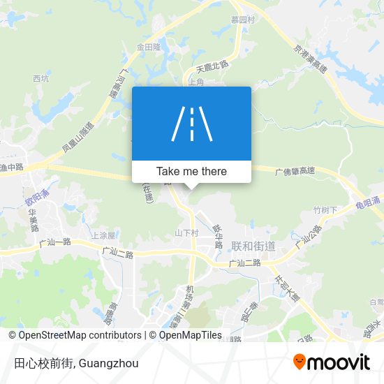 田心校前街 map