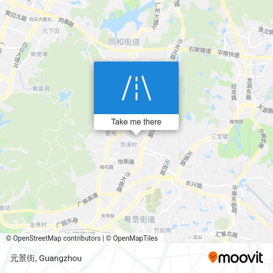 元景街 map