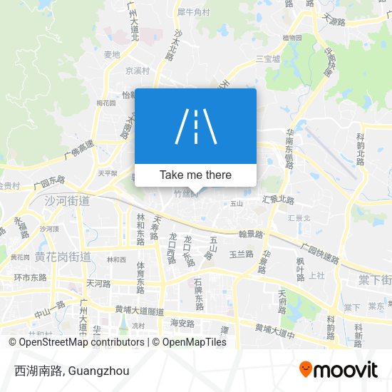 西湖南路 map