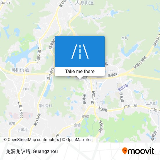 龙洞龙陂路 map