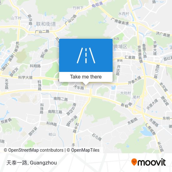 天泰一路 map