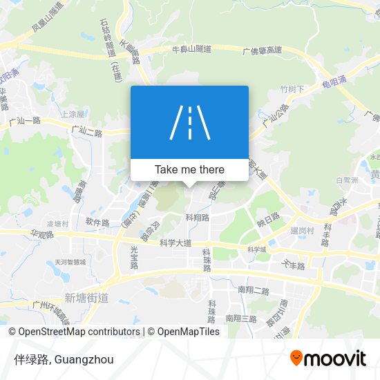 伴绿路 map
