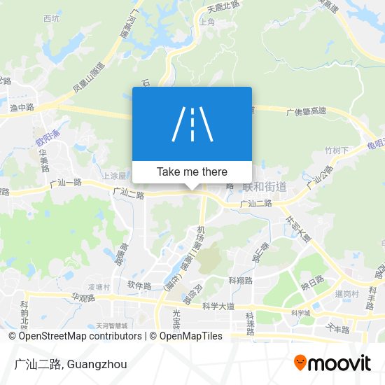 广汕二路 map