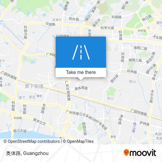 奥体路 map