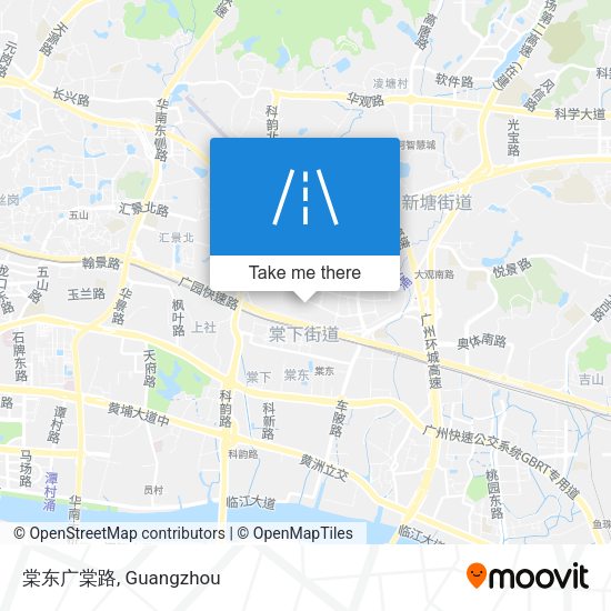棠东广棠路 map