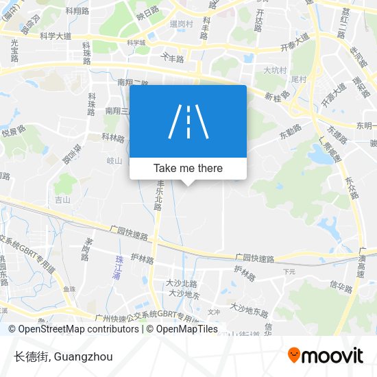 长德街 map