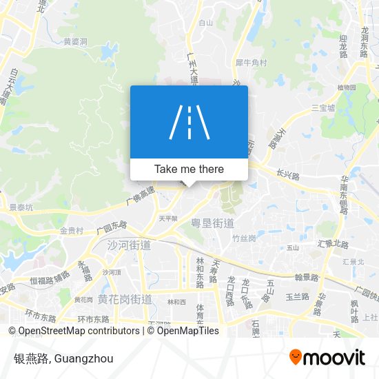 银燕路 map