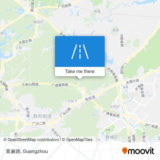 黄麻路 map