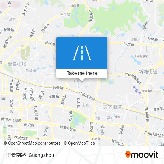 汇景南路 map