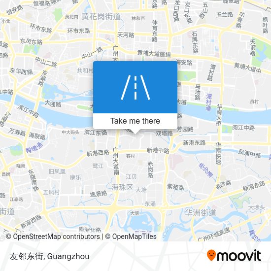 友邻东街 map