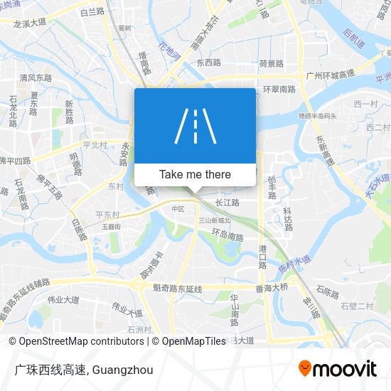 广珠西线高速 map