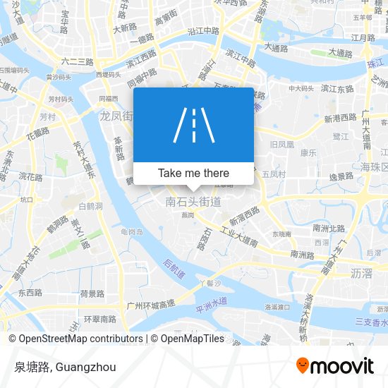 泉塘路 map