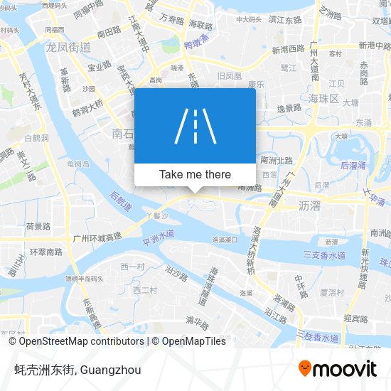 蚝壳洲东街 map