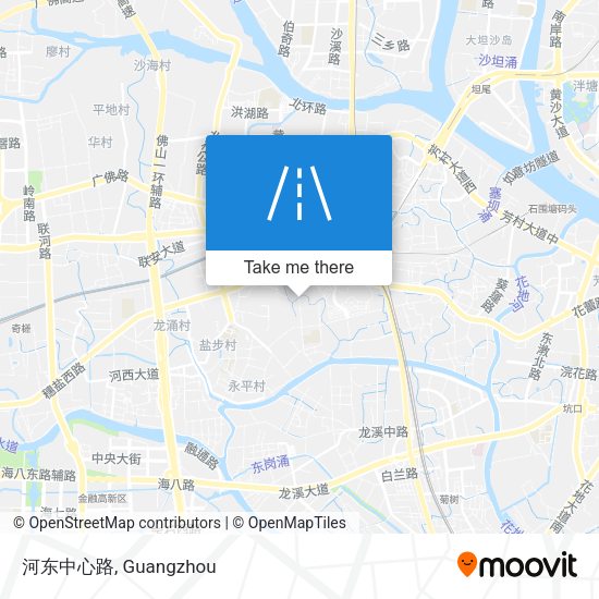 河东中心路 map