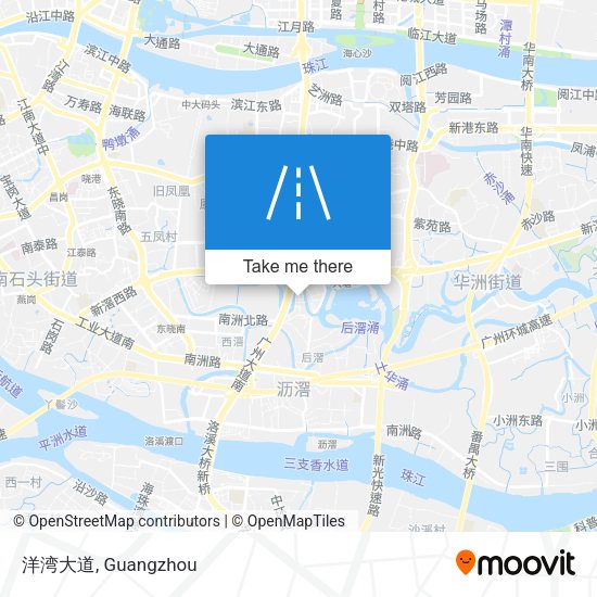 洋湾大道 map
