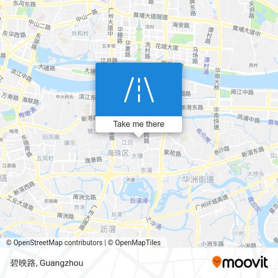 碧映路 map