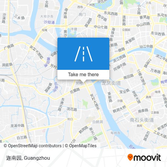 迦南园 map