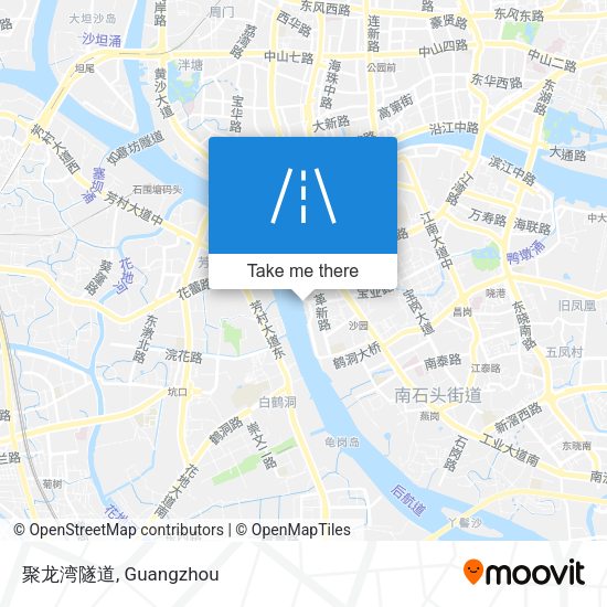 聚龙湾隧道 map