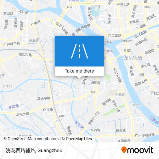 浣花西路辅路 map