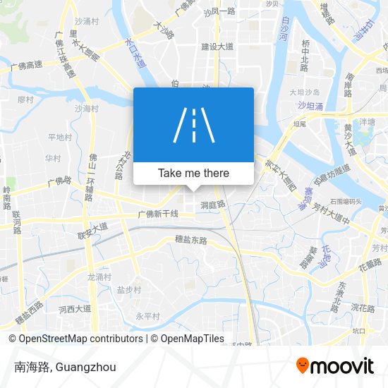 南海路 map