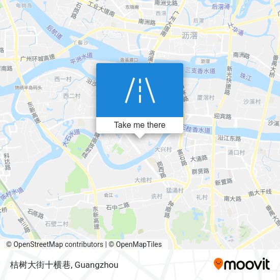 桔树大街十横巷 map