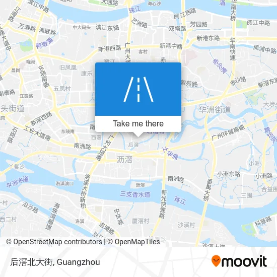 后滘北大街 map
