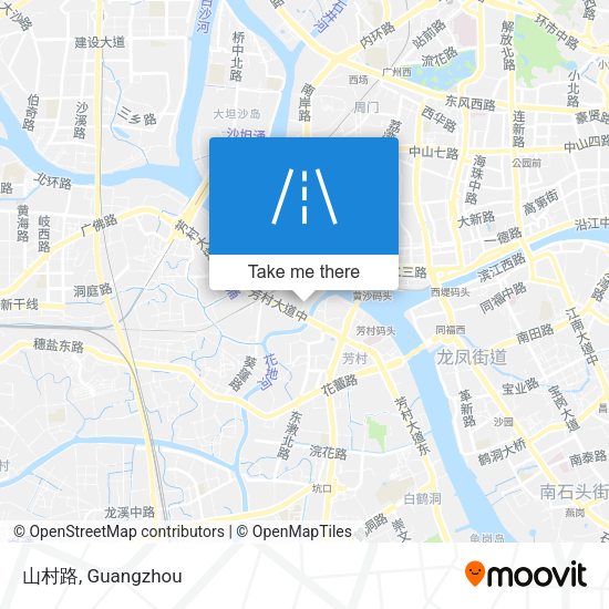 山村路 map