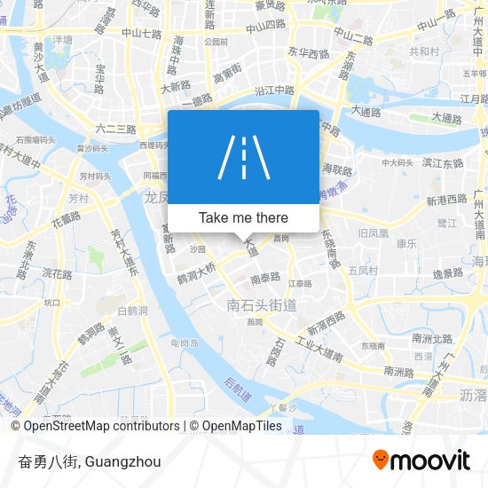 奋勇八街 map