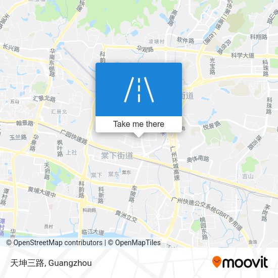 天坤三路 map