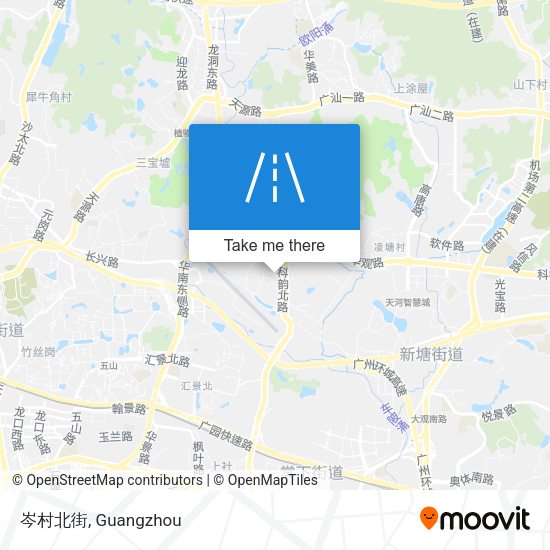岑村北街 map