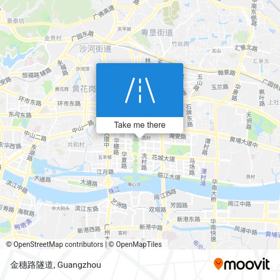 金穗路隧道 map