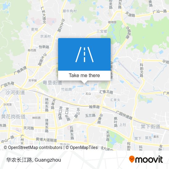 华农长江路 map