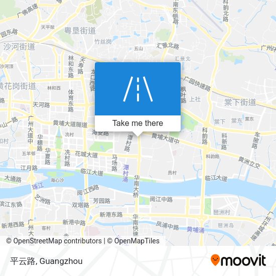 平云路 map