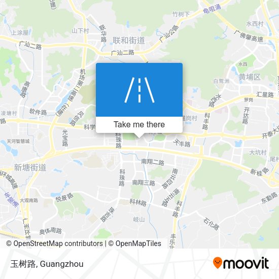 玉树路 map