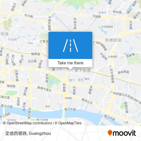 棠德西横路 map