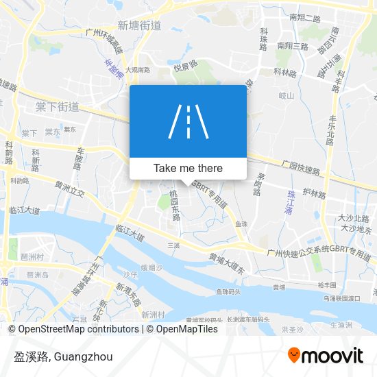 盈溪路 map